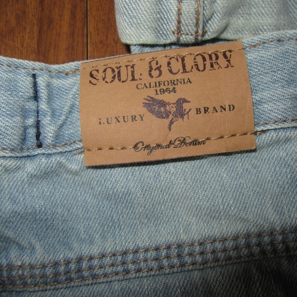 Soul & Glory Boys 3-4 Years Jeans Adjustable Waist - Picture 3 of 5